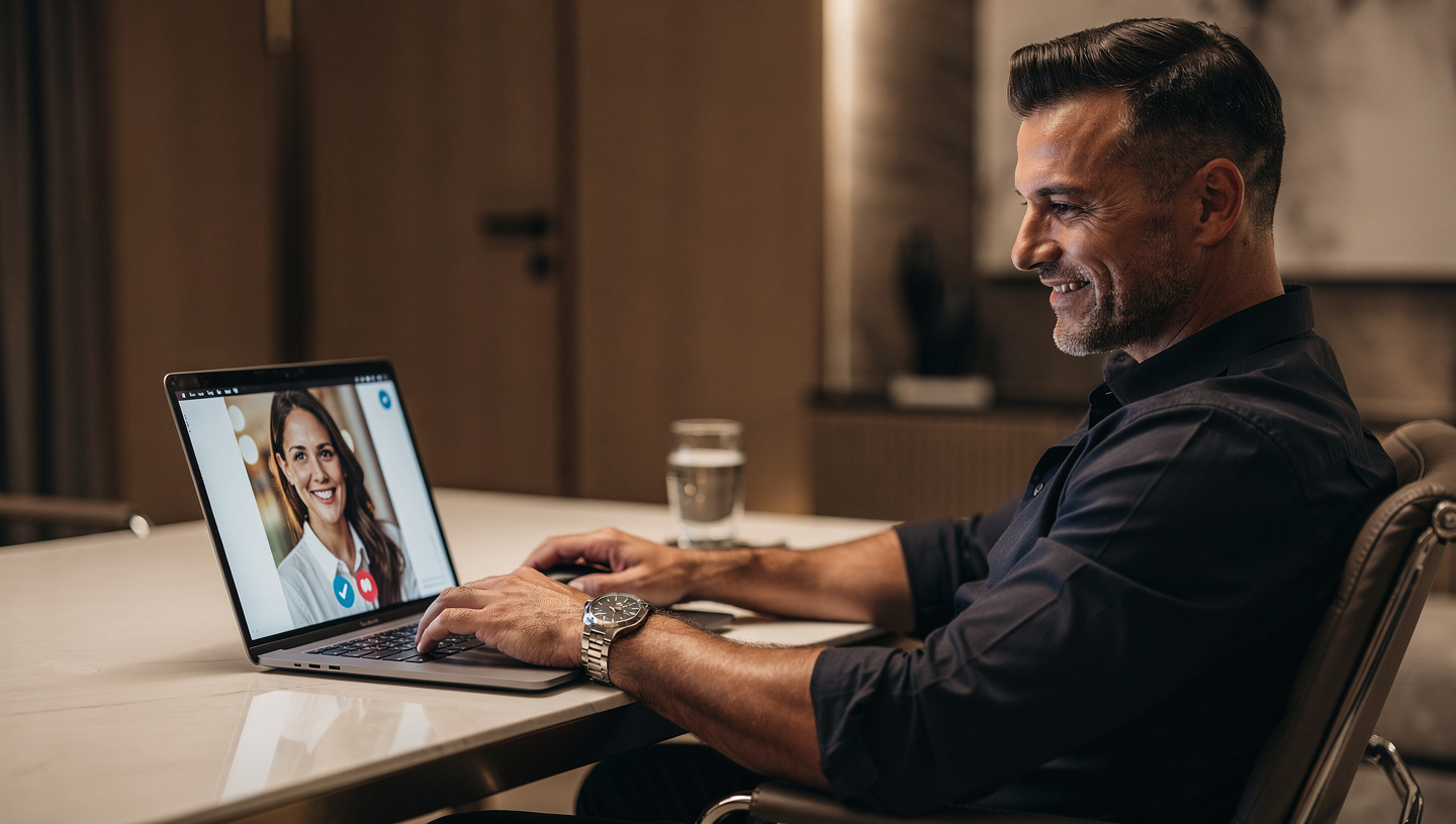 Verified online dating profile on Step2Love building trust and safe international connections